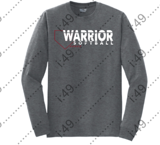 Warrior Softball Long Sleeve Tee