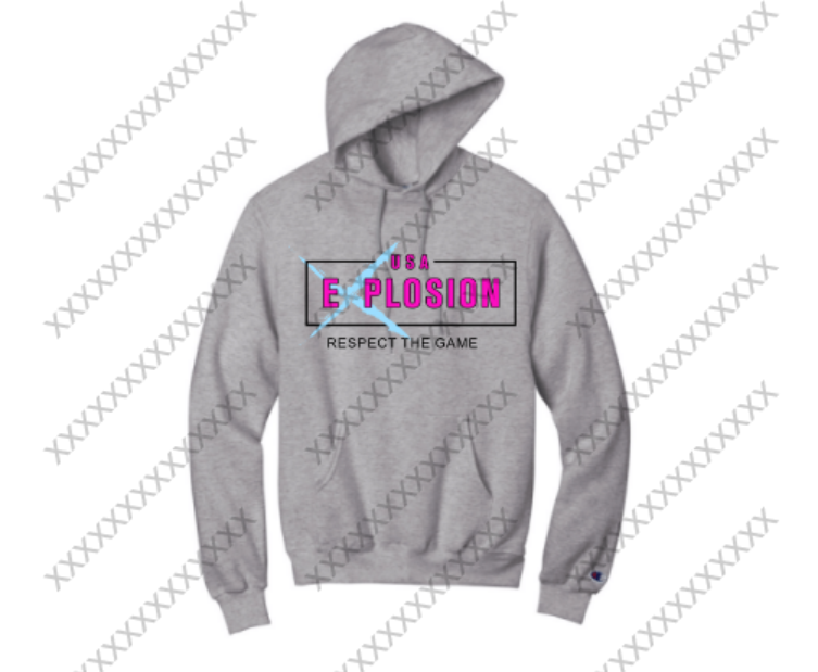 Explode Jacket Explosion Mid Weight Champion Hoodie – I:49 Designs