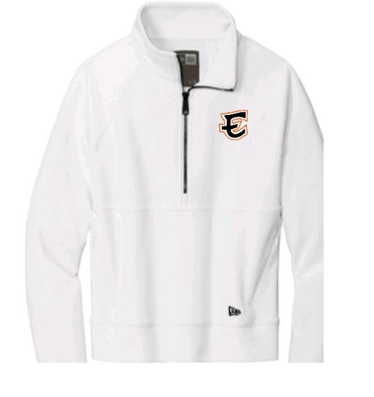 Ephrata Golf Ladies White 1/4 Zip, New Era