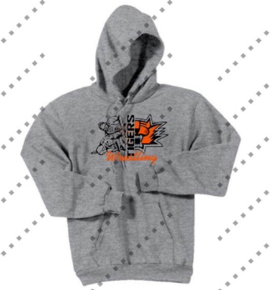 Wrestling Adult Hoodie